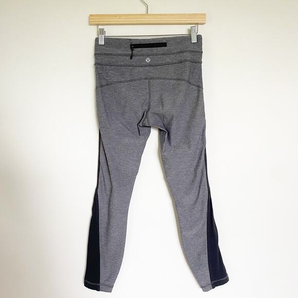 Lululemon Run: Pace Tight in Heathered Deep Coal Size 4 - Picture 6 of 10
